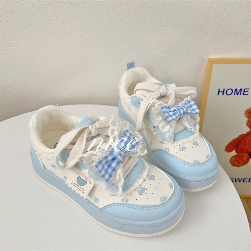 Damen modische Sneaker mit süßem Sockeneffekt EB