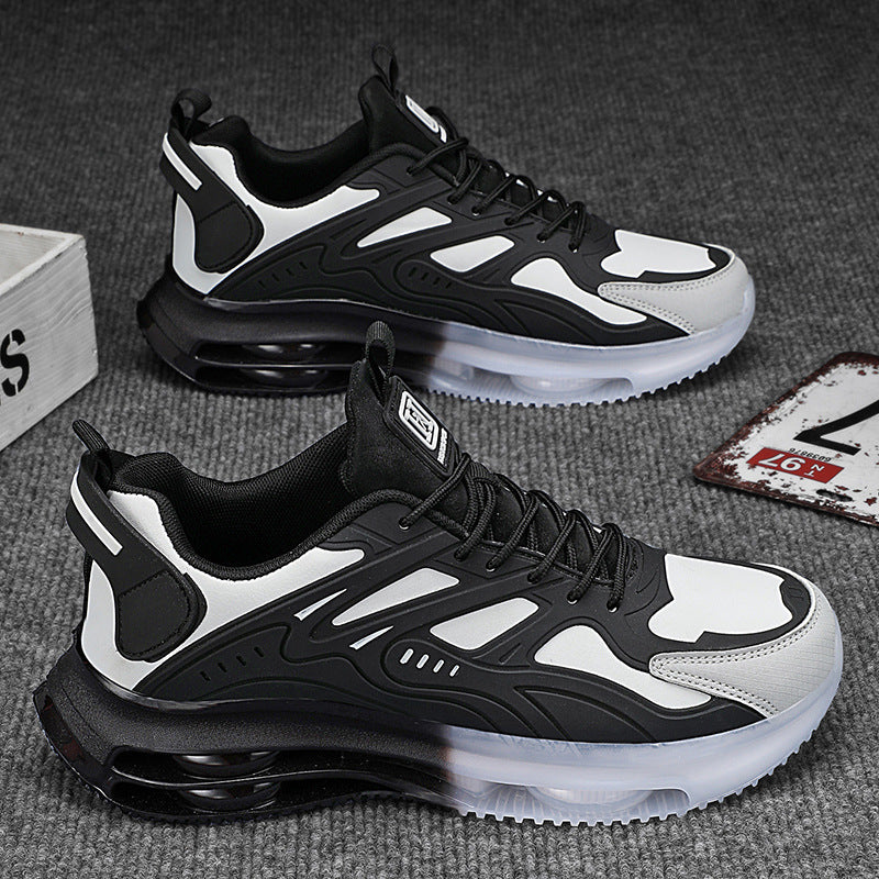 Herren Hightech-Airflow-Dämpfungs-Sneaker mit sichtbarer Mehrkammer-Luftsohle EB