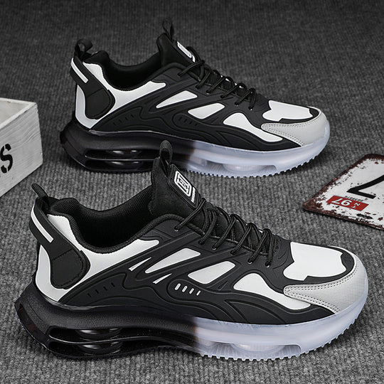 Herren Hightech-Airflow-Dämpfungs-Sneaker mit sichtbarer Mehrkammer-Luftsohle EB