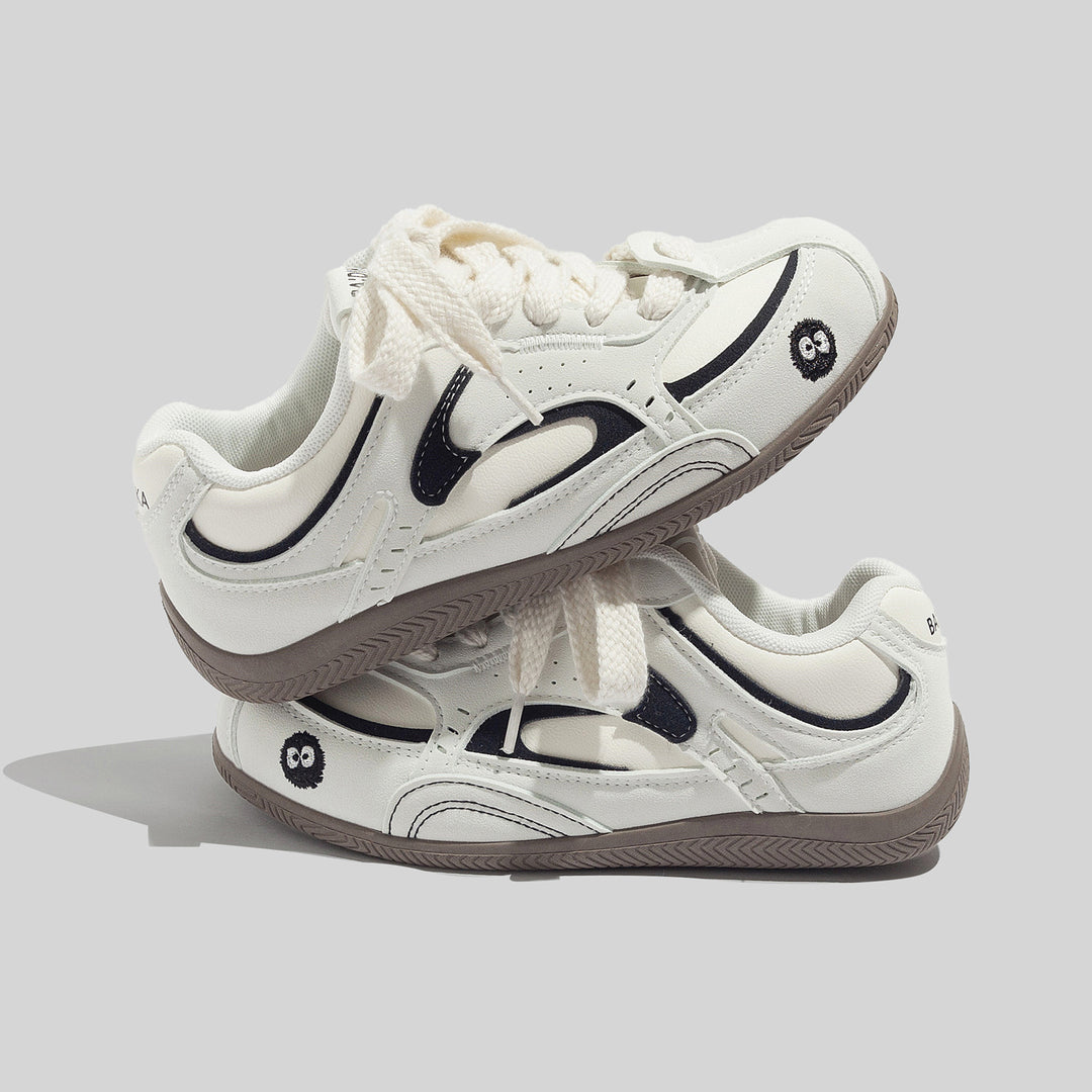 Damen Sportliche Sneakers mit atmungsaktivem Obermaterial und rutschfester Sohle EB