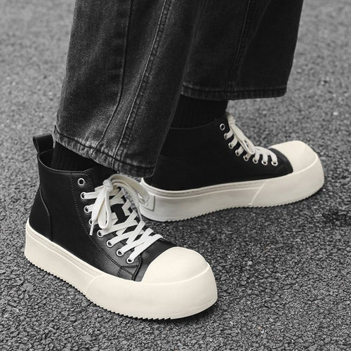 Damen Hohe Chunky Sneakers mit dämpfender Sohle und robustem Obermaterial EB
