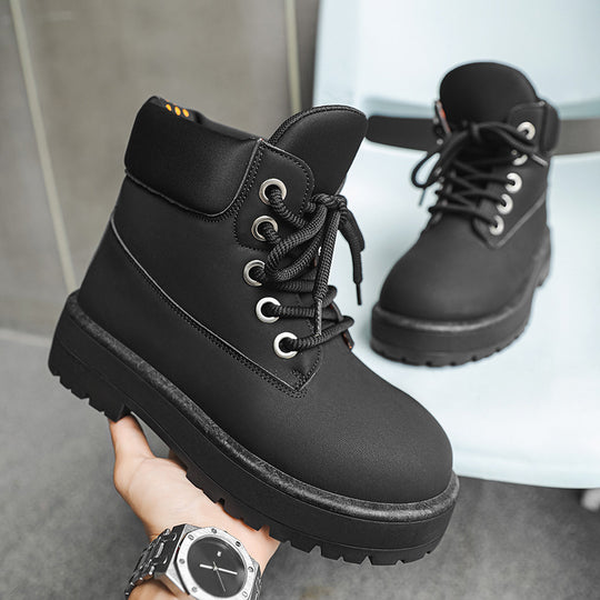 Damen Winterstiefel mit rutschfester Profilsohle und atmungsaktivem Obermaterial EB