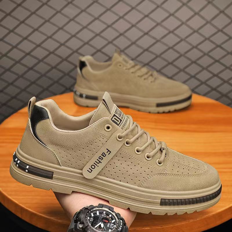 Herren Modische Sneakers mit atmungsaktivem Obermaterial und verstärkter Sohle EB
