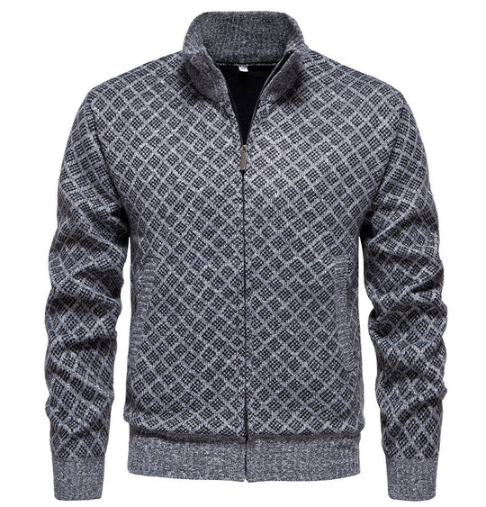 Herren gesteppte Sweatjacke EB