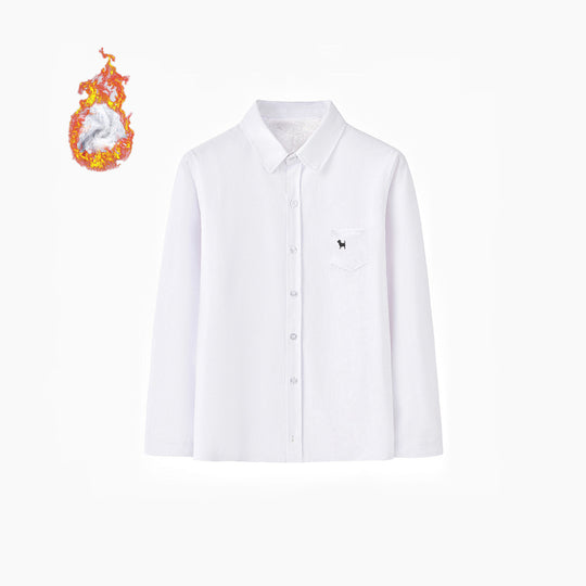 Damen elegantes und lässiges Langarmhemd EB