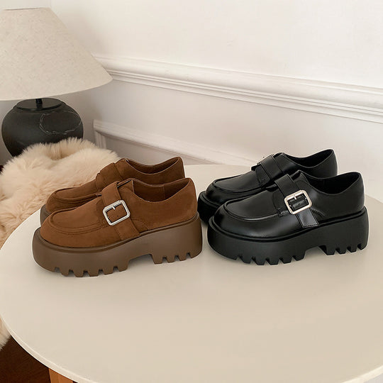 Damen modische Plateau-Schuhe EB