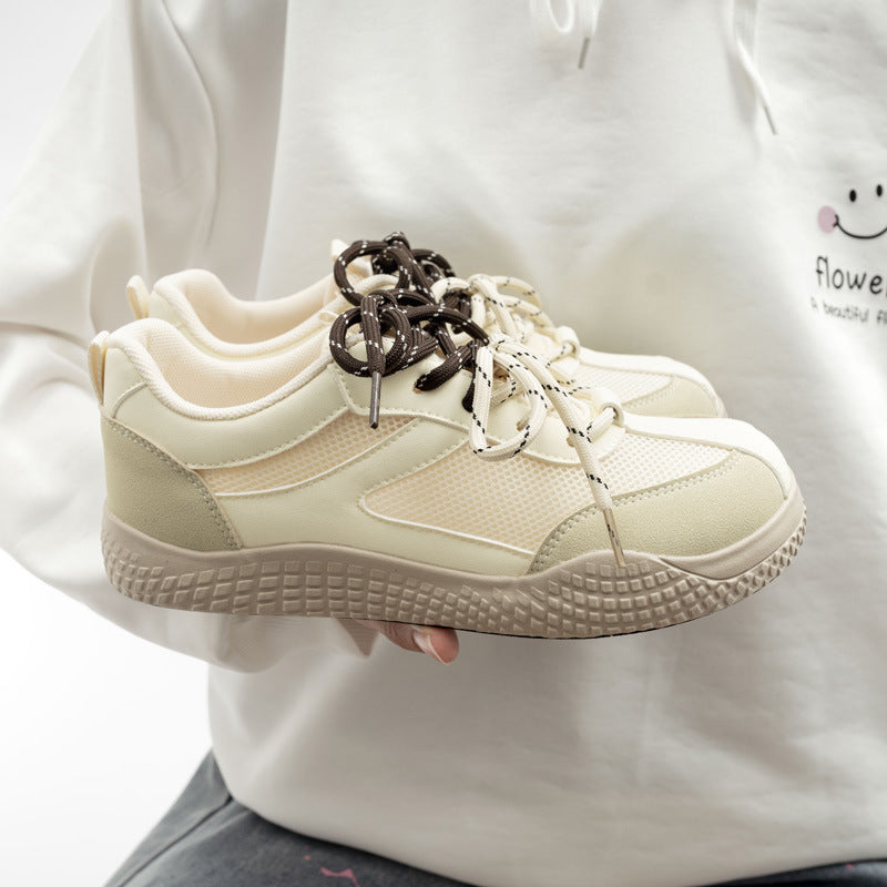 Damen Sportliche Sneakers mit atmungsaktiver Mesh-Oberfläche und flexiblem Dämpfungssystem EB