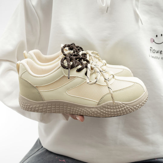 Damen Sportliche Sneakers mit atmungsaktiver Mesh-Oberfläche und flexiblem Dämpfungssystem EB