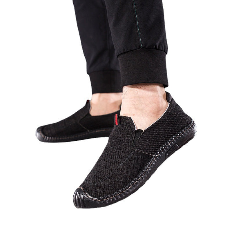 Damen Atmungsaktive Slip-On Freizeitschuhe mit flexiblem Fußbett EB