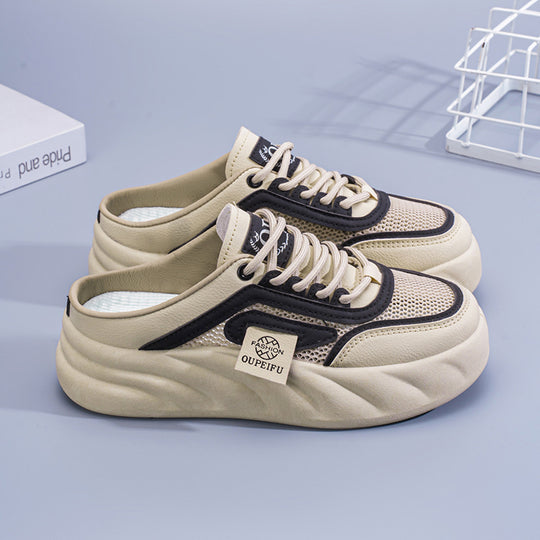 Damen Sneakers mit atmungsaktiver Netzstruktur und dämpfender Sohle EB