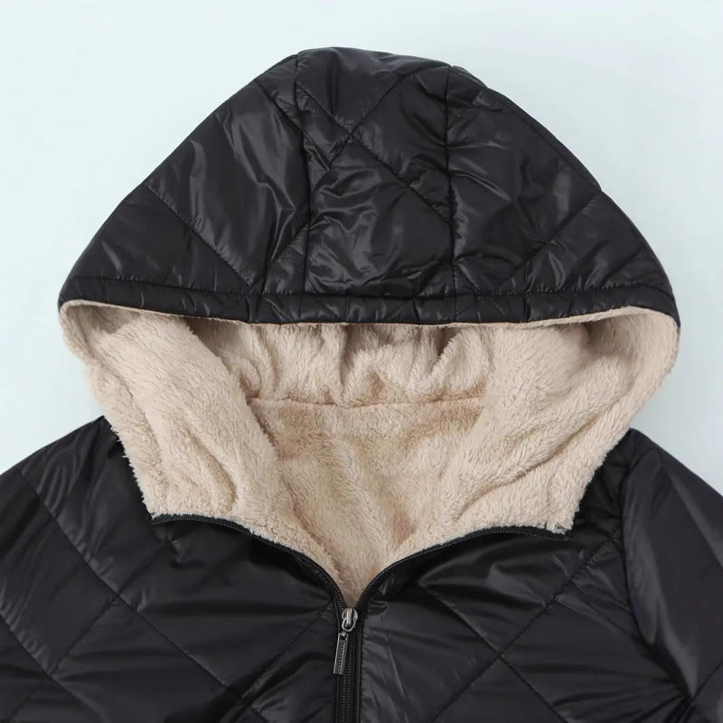 Damen gesteppte Winterjacke EB