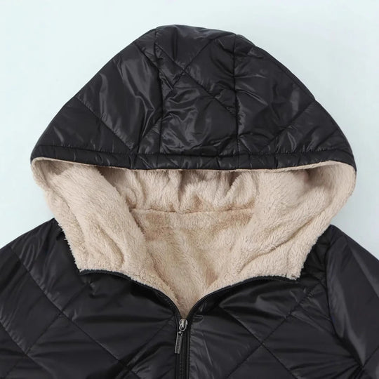 Damen gesteppte Winterjacke EB