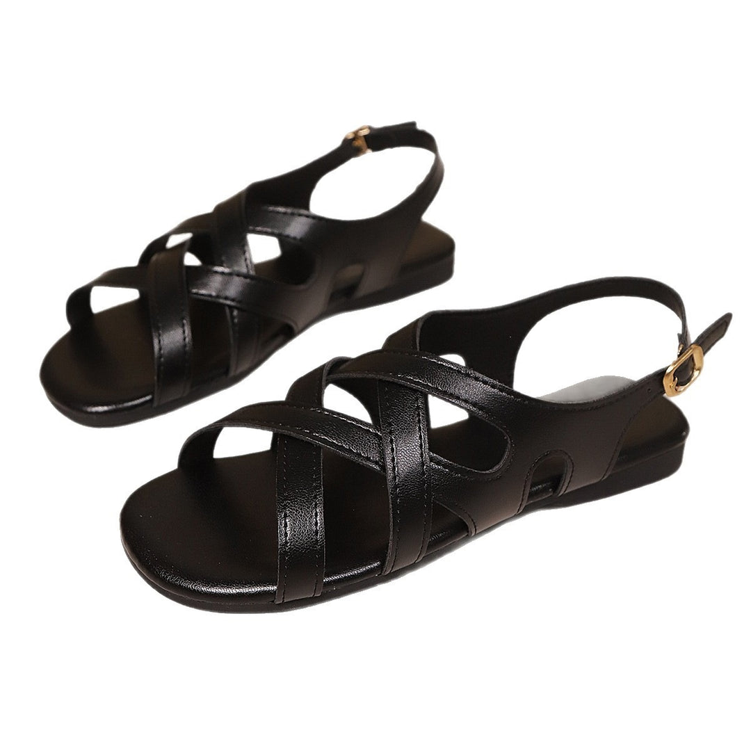 Damen Komfortable und stilvolle Riemchen-Sandalen EB
