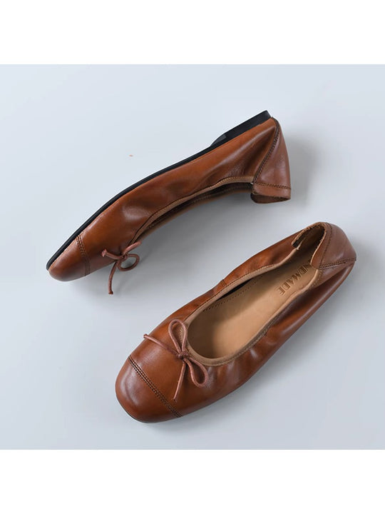 Damen Ballerinas mit elegantem Schleifen-Design und bequemer Passform EB