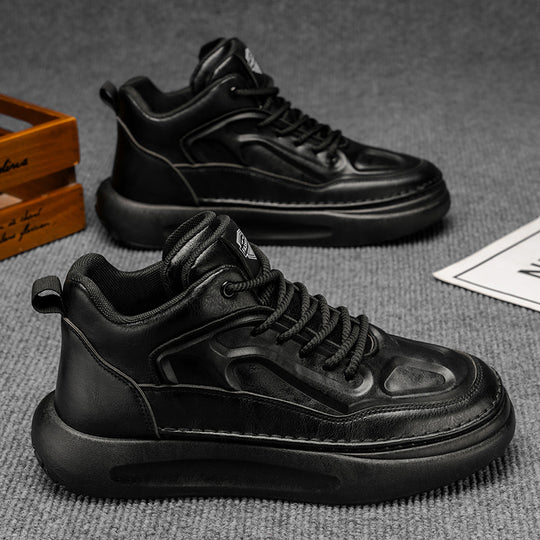 Damen Modische High-Top Sneakers mit strapazierfähigem Obermaterial und dämpfender Sohle EB