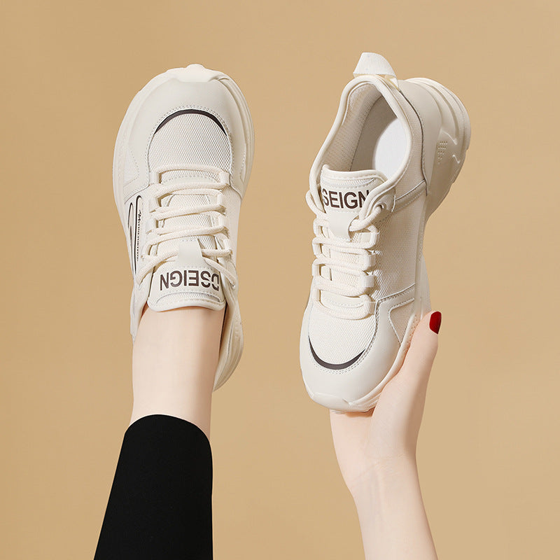 Damen Sportliche und atmungsaktive Lauf-Sneaker mit rutschfester Sohle EB