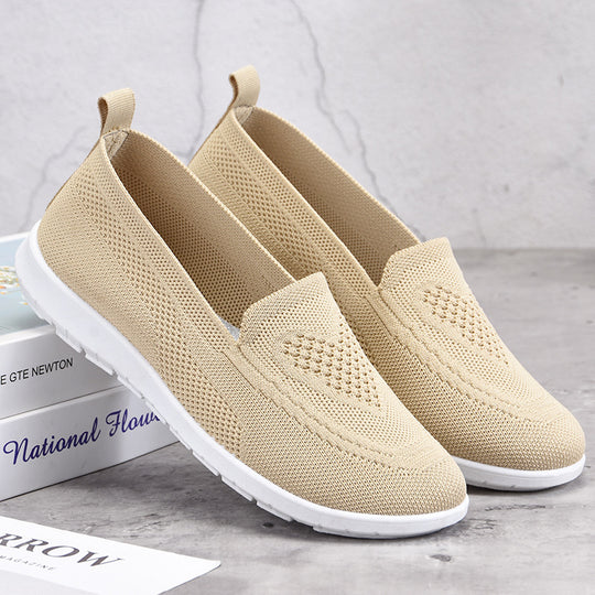 Damen Atmungsaktive Slip-On Freizeitschuhe mit flexiblem Design R&B