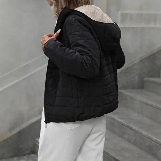 Damen gesteppte Winterjacke EB