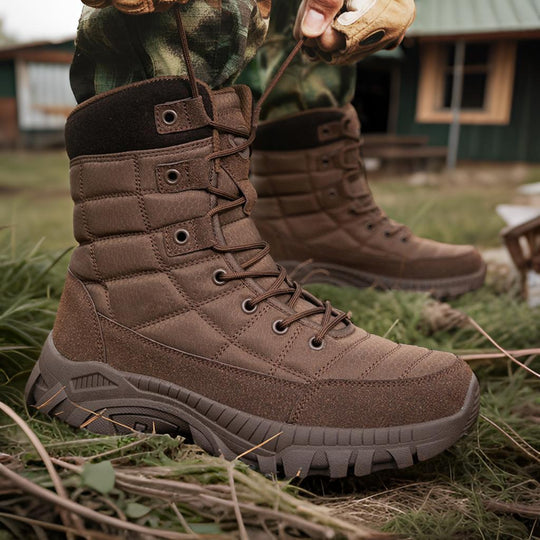 Herren Wintertactical Stiefel mit isolierender Fütterung und rutschfester Sohle EB