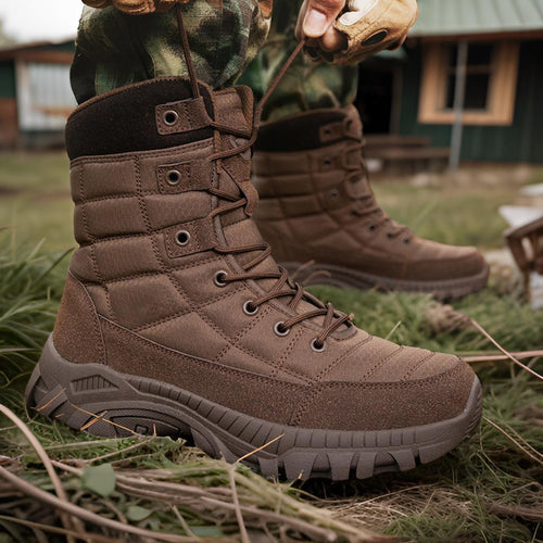 Herren Wintertactical Stiefel mit isolierender Fütterung und rutschfester Sohle EB
