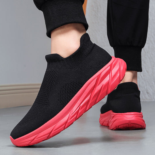 Damen Atmungsaktive Strick-Sneaker mit flexiblem Sockendesign EB