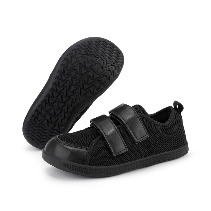 Damen Sportliche Klett-Sneaker mit atmungsaktivem Mesh und rutschfester Sohle EB