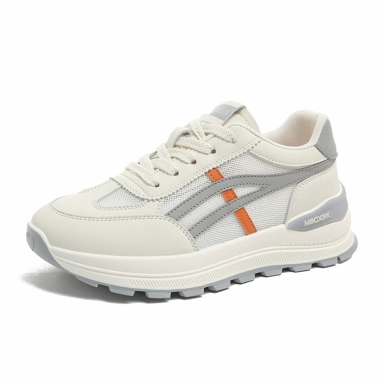 Damen Sportliche Sneakers mit atmungsaktivem Mesh-Obermaterial und dämpfender Sohle EB