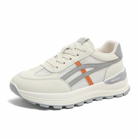 Damen Sportliche Sneakers mit atmungsaktivem Mesh-Obermaterial und dämpfender Sohle EB