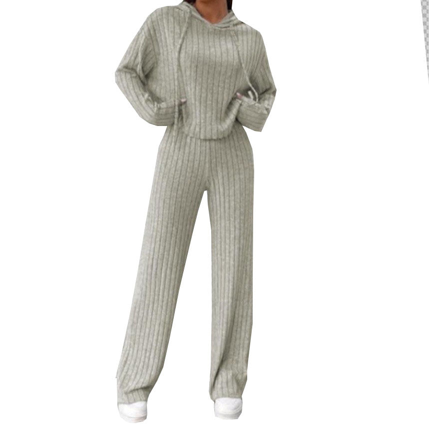 Damen lässiger Strickanzug EB