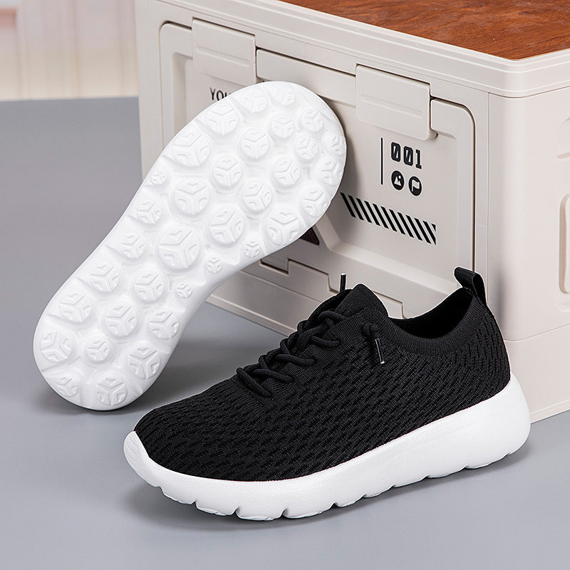 Damen Hochleistungs-Laufschuhe mit atmungsaktiver Mesh-Oberfläche und stoßdämpfender Sohle EB