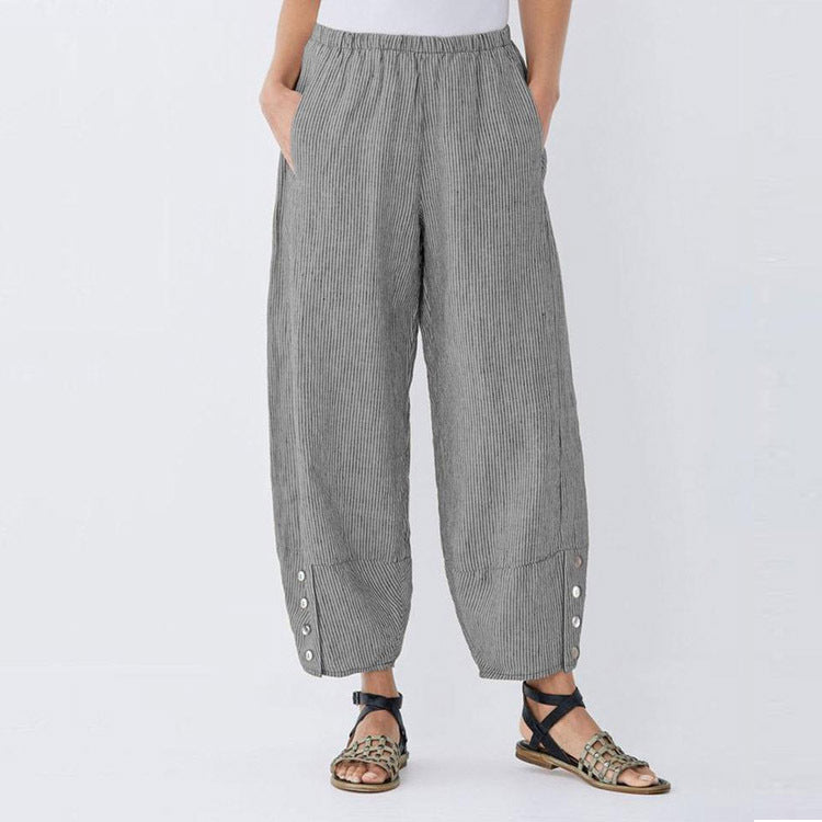 Damen lässige Hochwasserhose EB