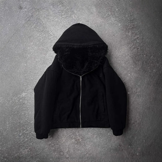 Damen Kapuzenjacke mit kuscheligem Innenfutter und modernem Schnitt EB