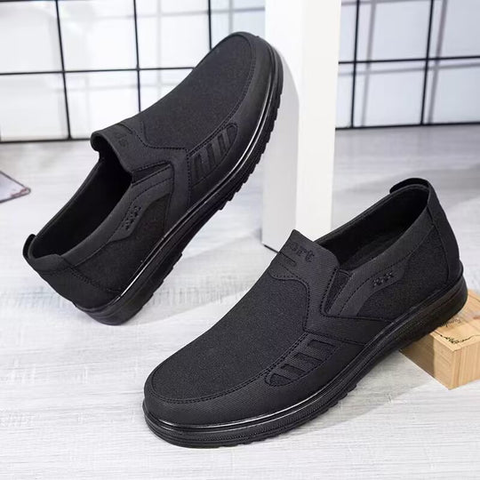 Damen sportliche Slip-On Sneakers mit atmungsaktivem Mesh-Obermaterial EB