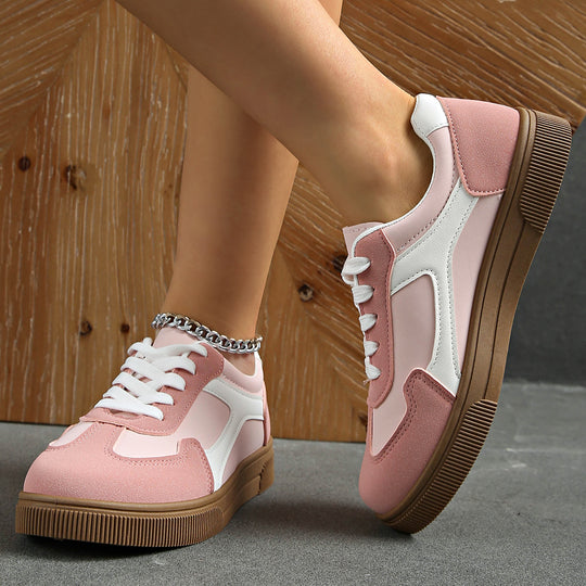 Damen Sportliche Sneaker mit flexiblem Sohlenprofil und atmungsaktivem Obermaterial EB