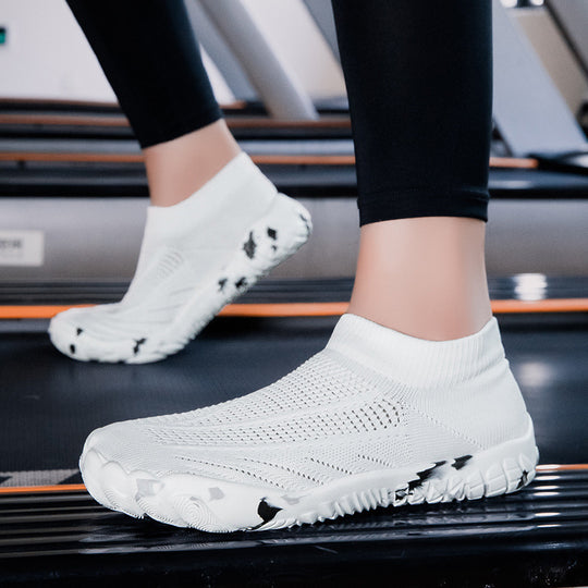 Damen Sportliche und atmungsaktive Wasserschuhe mit elastischem Schnellschnürsystem EB