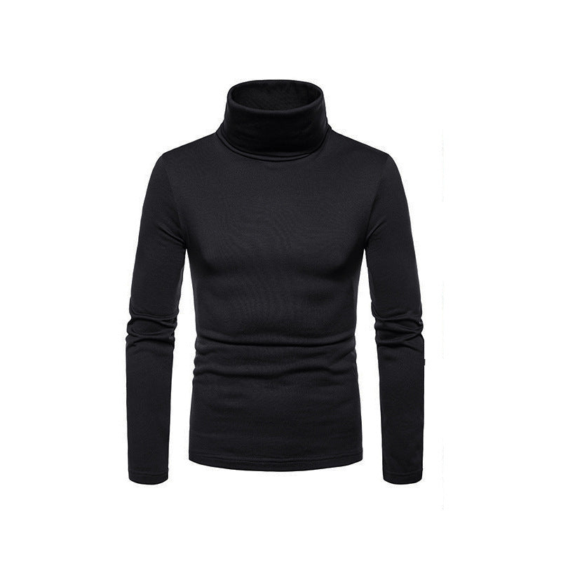 Herren Rollkragenpullover aus weichem Stretchmaterial EB
