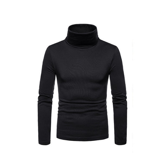Herren Rollkragenpullover aus weichem Stretchmaterial EB