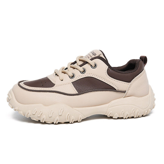 Damen trendige Sneaker mit robustem Profil und atmungsaktiver Obermaterialstruktur EB