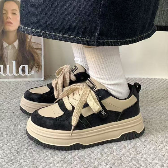 Damen Chunky Sneaker mit bequemer Dämpfung und modischem Design EB