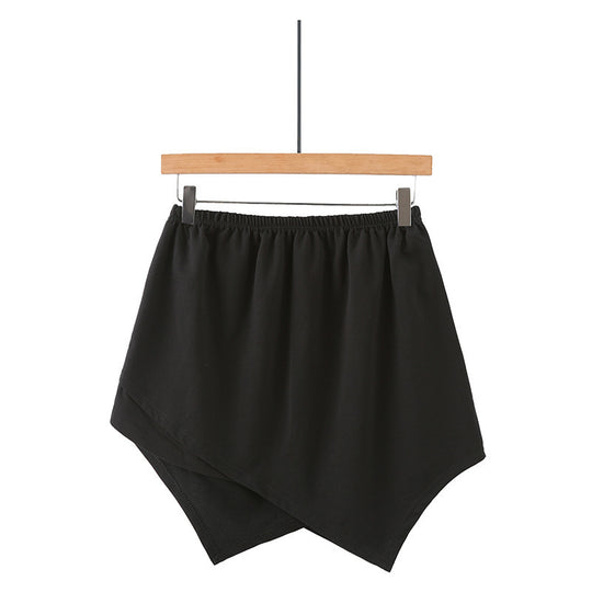 Damen sportliche Shorts im modernen Wickelstil EB