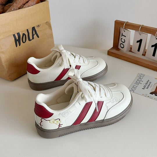 Damen Sportliche Sneakers mit verspielten Akzenten und stabiler Sohle EB