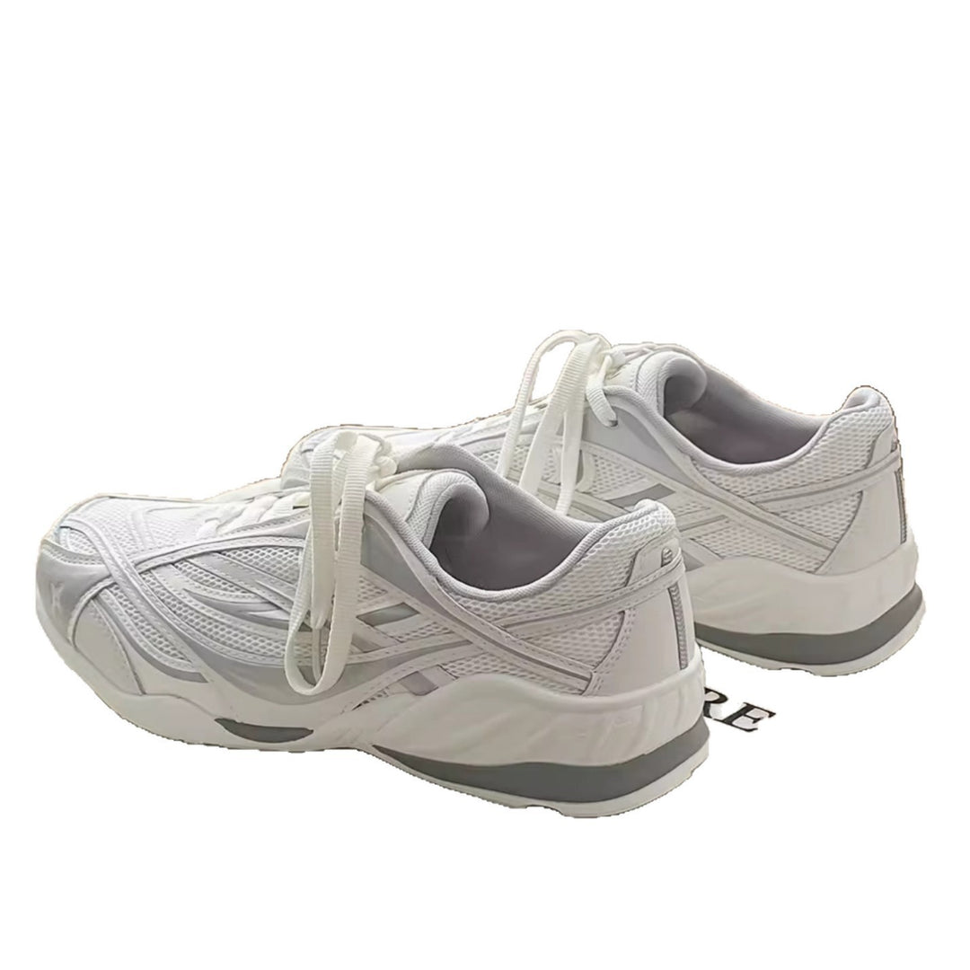 Damen Sportliche Laufschuhe mit atmungsaktivem Mesh-Obermaterial und dämpfendem Fußbett EB