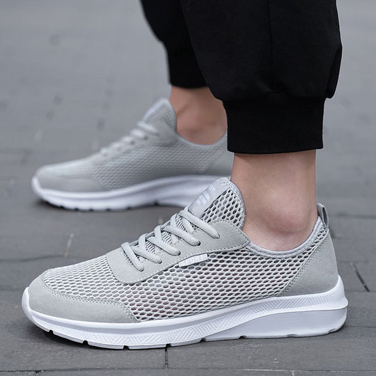 Damen Atmungsaktive Mesh-Sneaker mit flexibler Laufsohle und stabiler Dämpfung EB