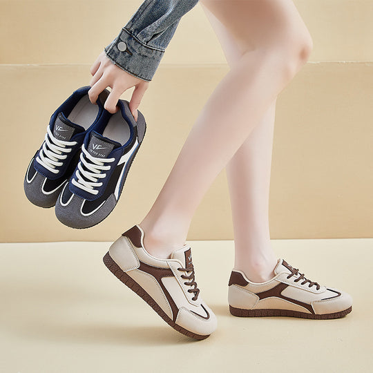 Damen Sportliche Sneakers mit rutschfester Sohle und atmungsaktiver Oberflächenstruktur EB