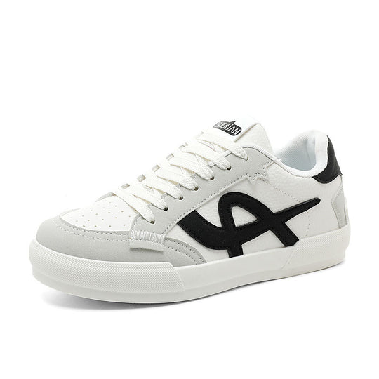 Damen Sportliche Sneaker mit perforiertem Obermaterial und robustem Gummizug EB