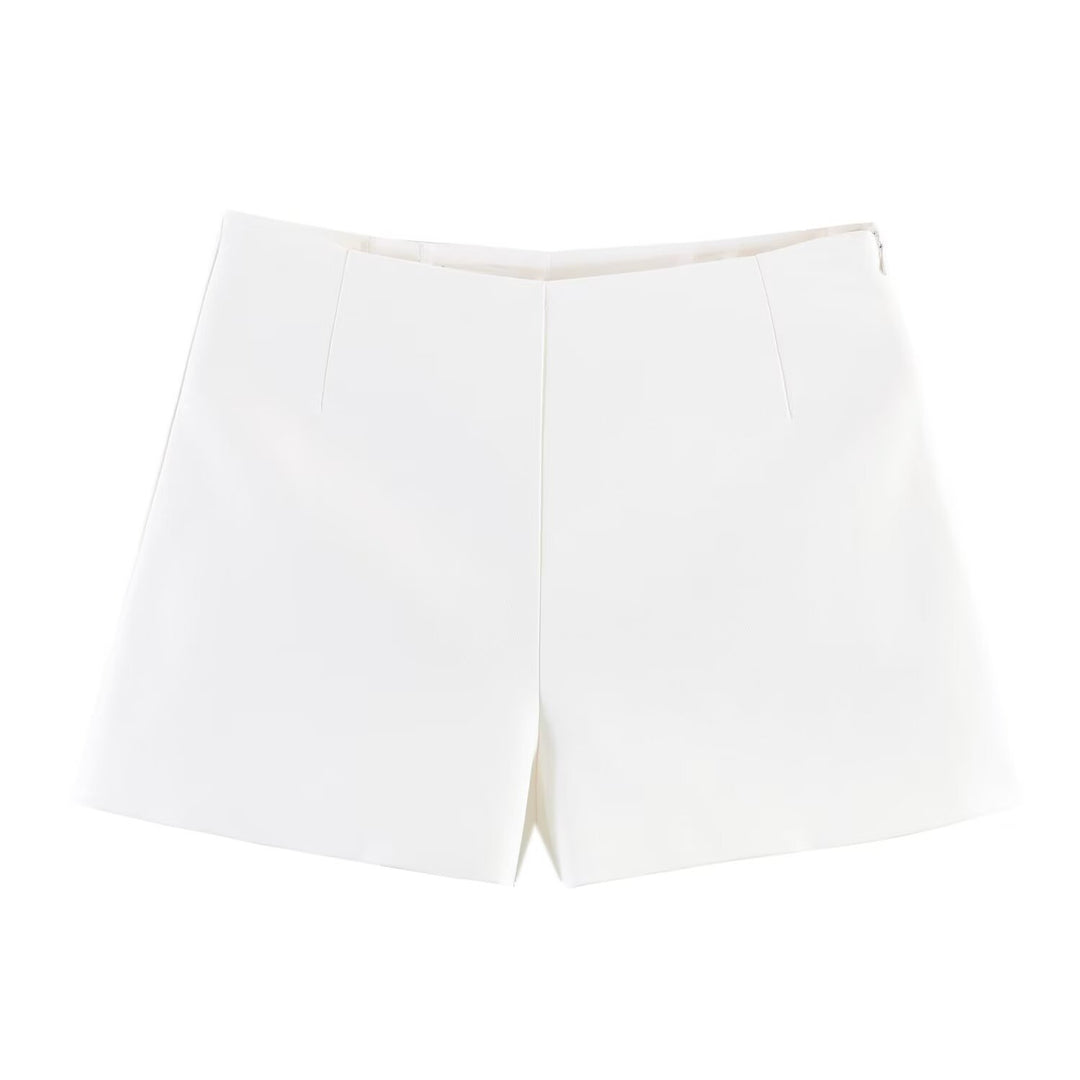 Damen Kombination aus kurzem Oberteil und Shorts EB