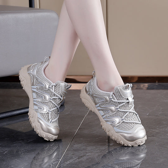 Damen Sportliche Freizeitschuhe mit atmungsaktiver Mesh-Oberfläche EB