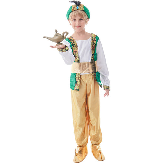 Jungen Märchenhaftes Kostüm als Zauberer EB