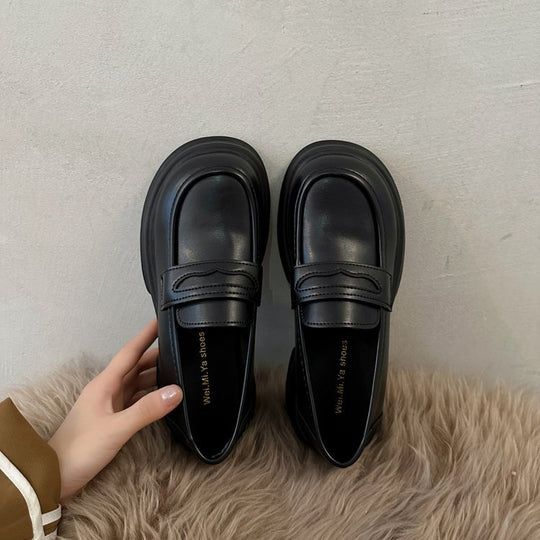 Damen elegante Ballerinas mit modischer Schnalle und bequemer Innensohle EB