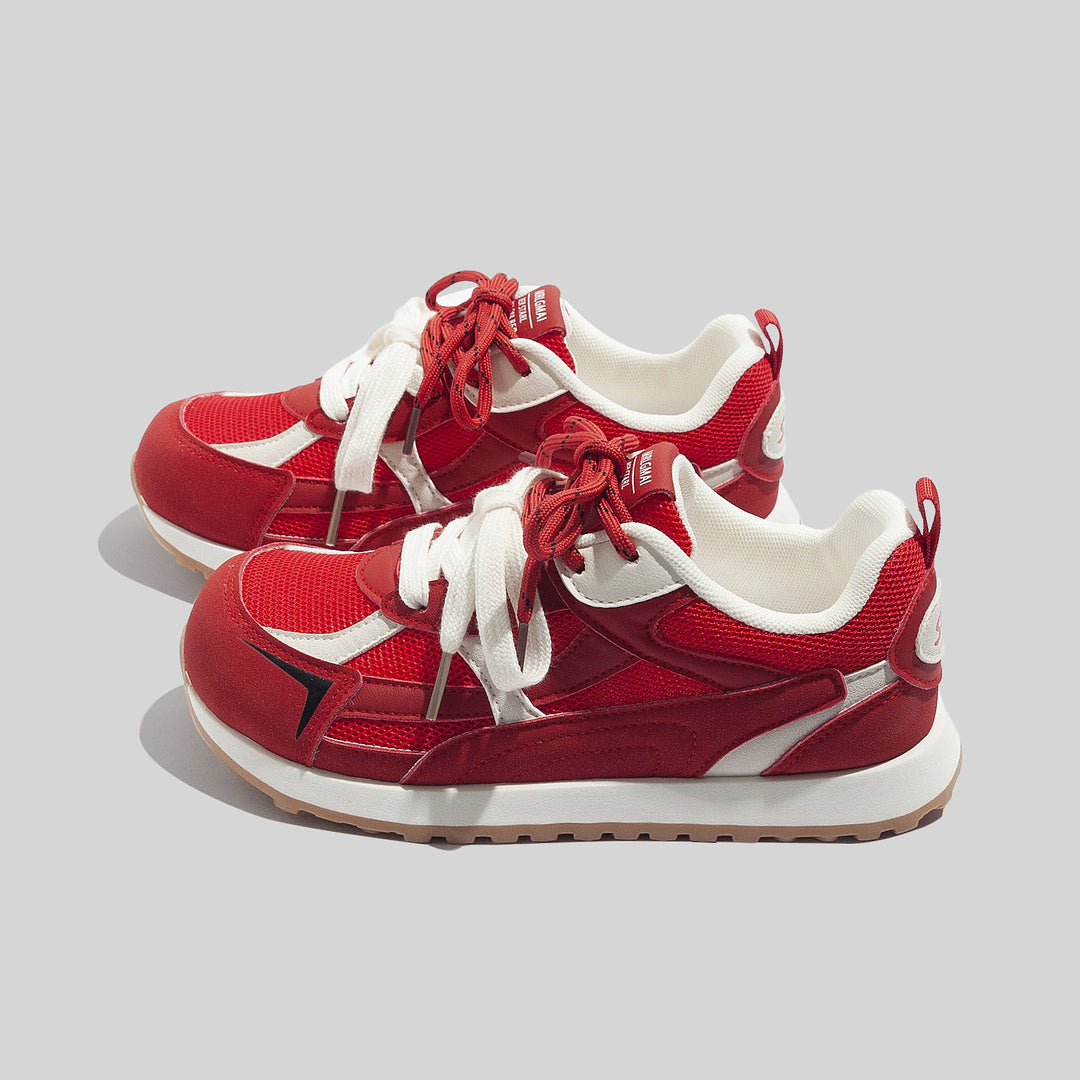 Damen Sportliche Sneakers mit atmungsaktivem Obermaterial und komfortabler Dämpfung EB